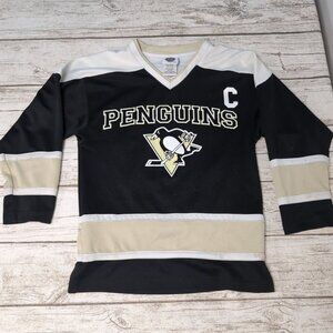 NHL Pittsburg Penguins Jersey Captain Sidney Crosby 87 Size XXS